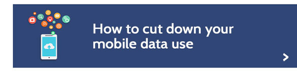 How to cut down your data use