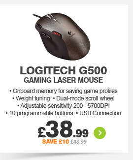 Logitech G500 Gaming Mouse - £38.99