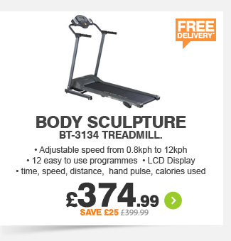 BODY SCULPTURE BT-3134 Treadmill - £374.99