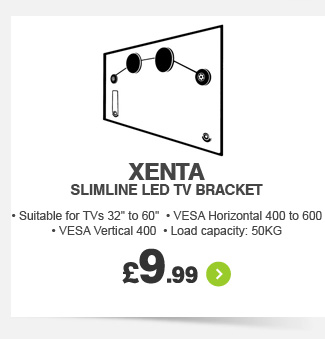 Xenta Slimline LED TV Bracket - £9.99