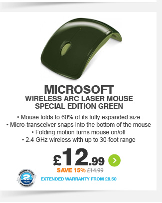 MS Wireless ARC Laser Mouse - £12.99
