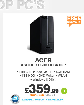 Acer Aspire XC600 Desktop - £359.99