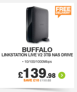 Buffalo 3TB NAS Drive - £139.99