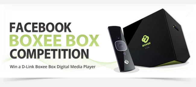 Facebook Boxee Box Competition
