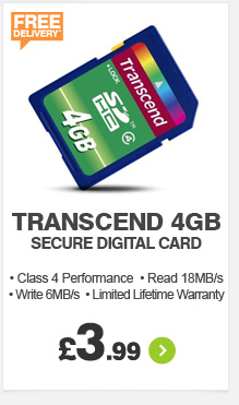 4GB SD Card - £3.99