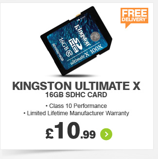 Kingston 16GB SDHC  - £10.99