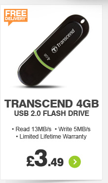 Transcend 4GB Flash Drive  - £34.99