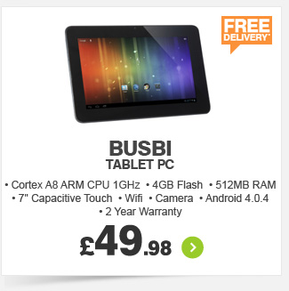 Busbi Tablet PC - £49.99