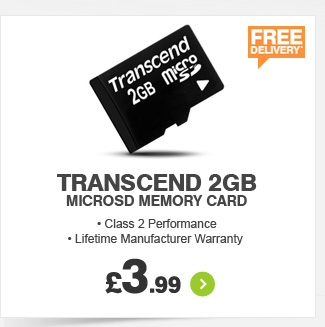 2GB MicroSD Memory Card  - £3.99