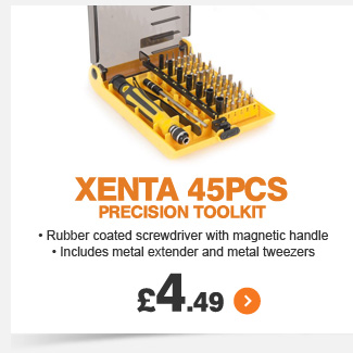 Xenta 45pcs Precision Toolkit - £4.99