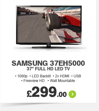 Samsung 37in Full HD LED TV - £299.00