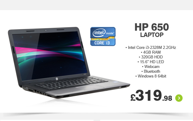 HP 650 Laptop - £319.99