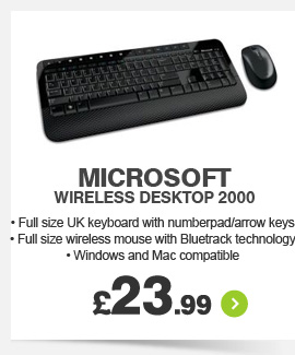MS Wireless Desktop 2000 - £23.99