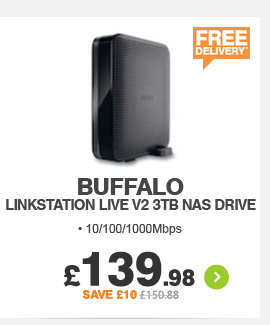 Buffalo 3TB NAS Drive - £139.99