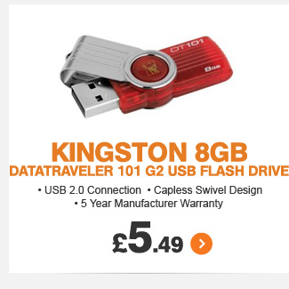 Kingston 8GB USB Flash Drive - £5.99