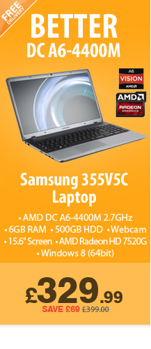 Samsung Laptop - £329.99