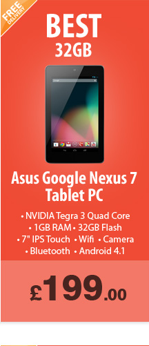 Nexus 7 Tablet - £199