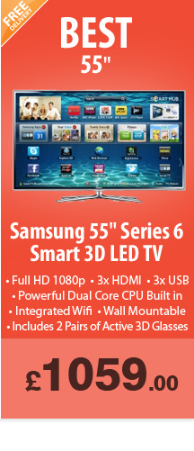 Samsung 55in TV - £1059