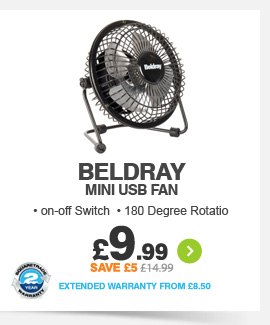 Beldray Mini USB Fan - £9.99