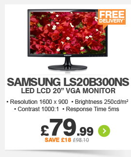 Samsung LED 20in Monitor - £79.99