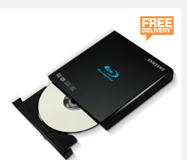 Samsung Slim External 3D Blu Ray Writer - £62.99