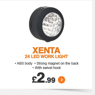 Xenta 24 LED work light - £2.99