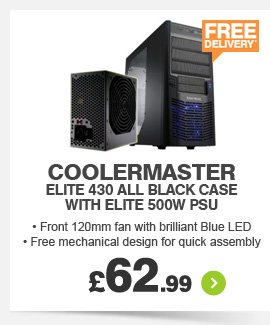 Coolermaster Elite 430 + PSU - £62.99
