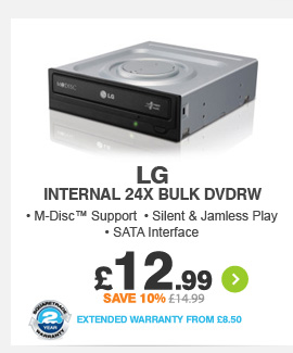 Lg Internal 24x Bulk Dvdrw - £12.99