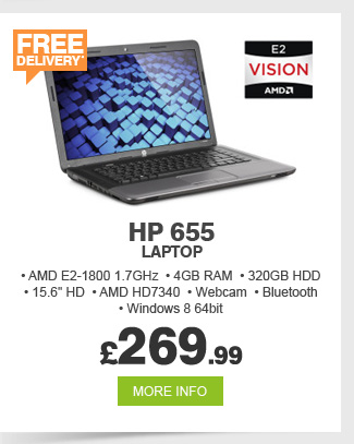 HP 655 Laptop - £269.99