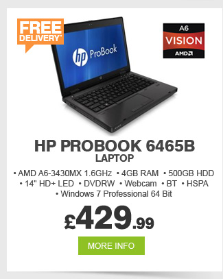 HP ProBook 6465b Laptop - £429.99