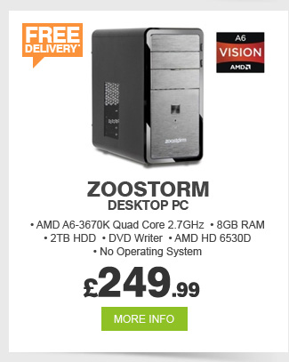 Zoostorm Desktop PC - £249.99