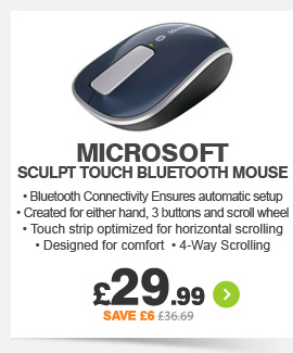 MS Sculpt Touch Bluetooth Mouse - £29.99