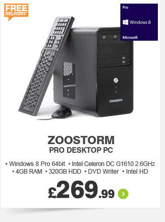 Zoostorm Pro Desktop PC - £269.99