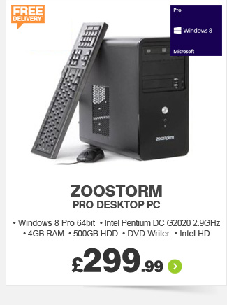 Zoostorm Pro Desktop PC - £299.99