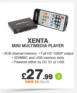 8GB 1080P Multimedia Player - £27.99