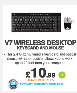 V7 Wireless Desktop - £10.99