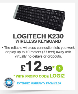 Logitech K230 Wireless Keyboard - £12.99*