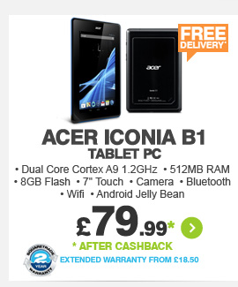 Acer Iconia B1 Tablet PC - £79.99*