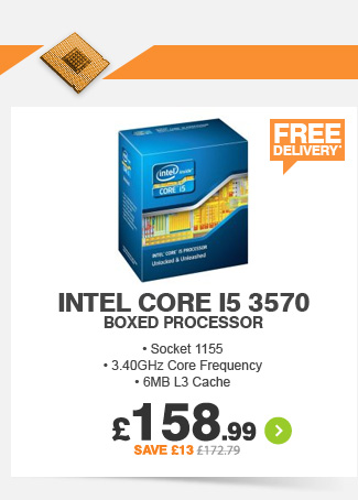 Intel Core i5 3570 Processor - £158.99