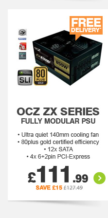 OCZ 850W PSU - £111.99