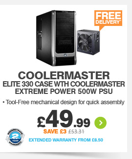 Coolermaster Case with PSU - £49.99