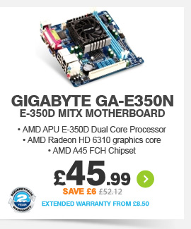 Gigabyte GA-E350N E-350D - £45.99