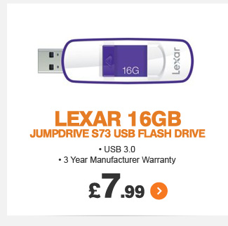 Lexar 16GB JumpDrive S73 USB Flash Drive - £7.99