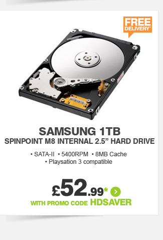 Samsung 1TB Internal Hard Drive - £52.99*