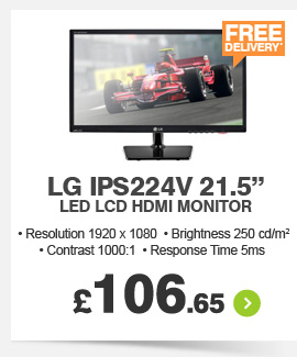 LG 21.5in LED Monitor - £106.65