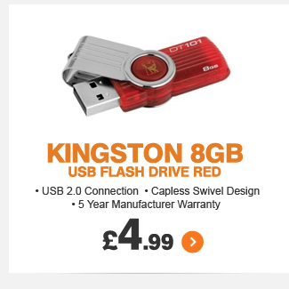 Kingston 8GB USB Flash Drivee - £4.99