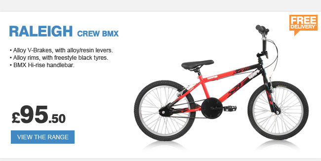 Raleigh BMX Bikes - £95.50