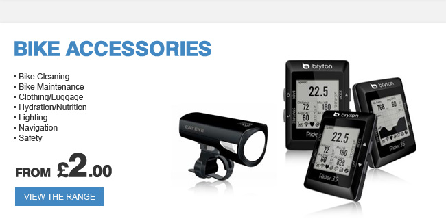 Bike Accessories from £2
