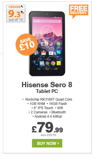 Hisense Sero 8 Tablet PC - £79.99