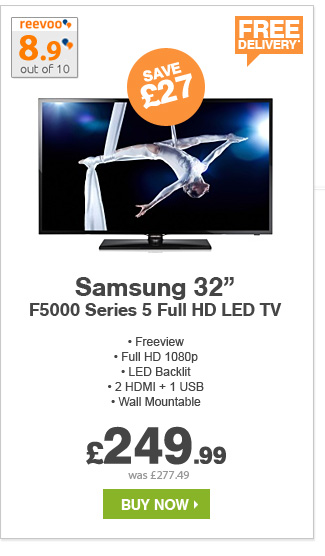 Samsung 32in Full HD LED TV - £249.99